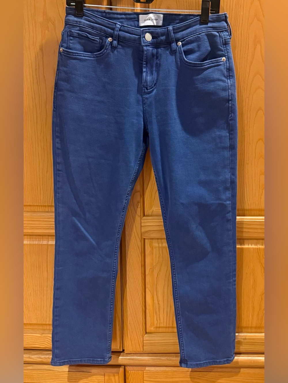 Dear John Women’s Blaire Straight Leg Jeans Nautical Blue Size 29